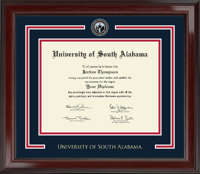 University of South Alabama diploma frame - Showcase Edition Diploma Frame in Encore