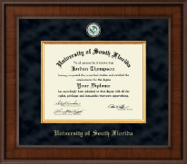 University of South Florida Presidential Masterpiece Diploma Frame in Madison