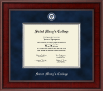 Saint Mary's College diploma frame - Presidential Masterpiece Diploma Frame in Jefferson