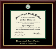 University of South Florida diploma frame - Masterpiece Medallion Diploma Frame in Gallery