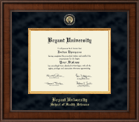 Bryant University Presidential Masterpiece Diploma Frame in Madison