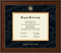 Bryant University diploma frame - Presidential Masterpiece Diploma Frame in Madison