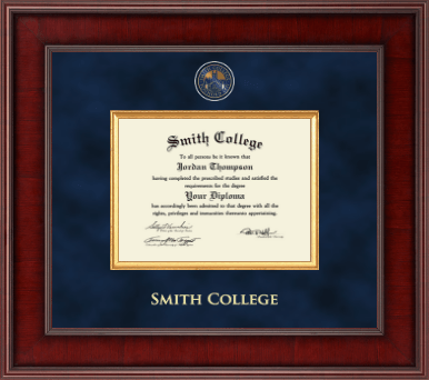 Smith College diploma frame - Presidential Masterpiece Diploma Frame in Jefferson