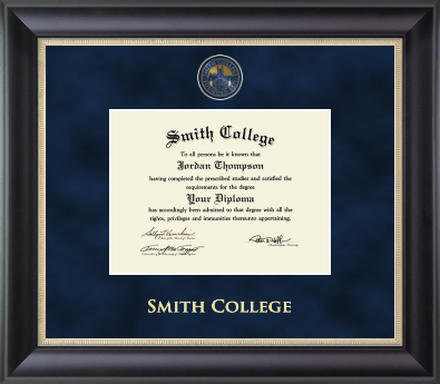 Smith College diploma frame - Regal Edition Diploma Frame in Noir