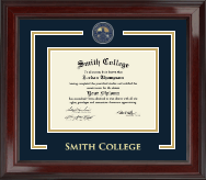 Smith College Showcase Edition Diploma Frame in Encore