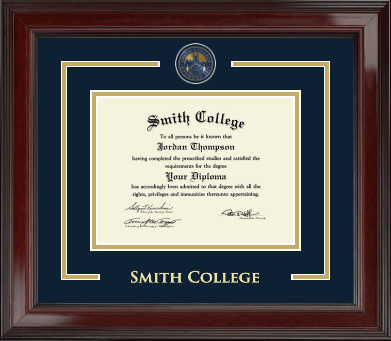 Smith College diploma frame - Showcase Edition Diploma Frame in Encore