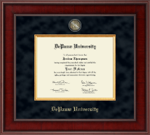 DePauw University Presidential Masterpiece Diploma Frame in Jefferson