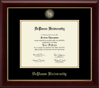 DePauw University Masterpiece Medallion Diploma Frame in Gallery
