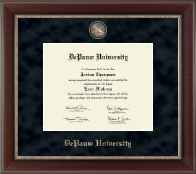 DePauw University Regal Edition Diploma Frame in Chateau