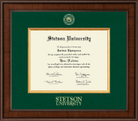 Stetson University diploma frame - Presidential Masterpiece Diploma Frame in Madison