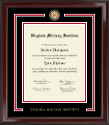 Virginia Military Institute Showcase Edition Diploma Frame in Encore