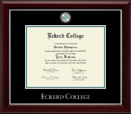 Eckerd College diploma frame - Masterpiece Medallion Diploma Frame in Gallery Silver
