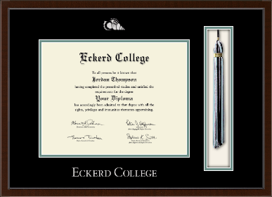 Eckerd College diploma frame - Tassel & Cord Diploma Frame in Delta