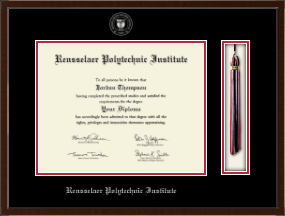 Tassel & Cord Diploma Frame