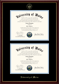 Double Diploma Frame