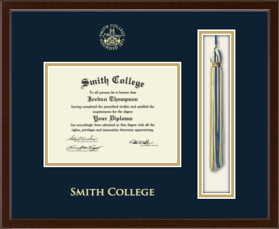 Smith College diploma frame - Tassel & Cord Diploma Frame in Delta