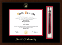 Seattle University diploma frame - Tassel & Cord Diploma Frame in Delta
