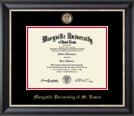 Maryville University of St. Louis diploma frame - Masterpiece Medallion Diploma Frame in Noir