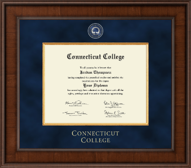 Connecticut College diploma frame - Presidential Masterpiece Diploma Frame in Madison