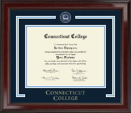 Connecticut College Showcase Edition Diploma Frame in Encore