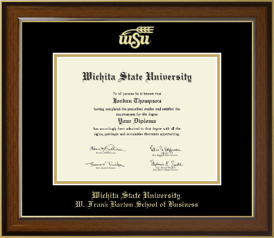 Wichita State University diploma frame - Gold Embossed Diploma Frame in Westwood