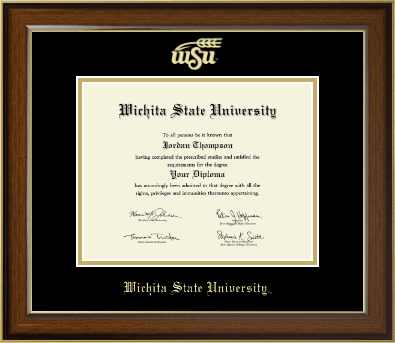 Wichita State University diploma frame - Gold Embossed Diploma Frame in Westwood