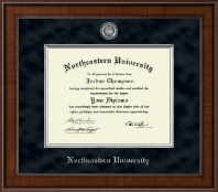 Northeastern University Presidential Masterpiece Diploma Frame in Madison