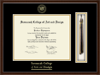 Savannah College of Art & Design diploma frame - Tassel Edition Diploma Frame in Delta