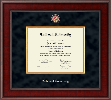 Caldwell University diploma frame - Presidential Masterpiece Diploma Frame in Jefferson