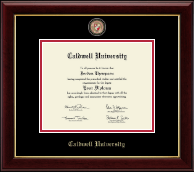 Caldwell University Masterpiece Medallion Diploma Frame in Gallery