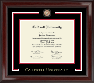 Caldwell University Showcase Edition Diploma Frame in Encore
