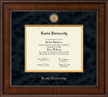 Lewis University diploma frame - Presidential Masterpiece Diploma Frame in Madison