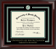 University of South Florida diploma frame - Showcase Edition Diploma Frame in Encore