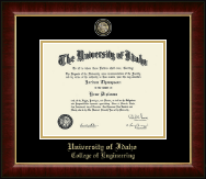 University of Idaho diploma frame - Masterpiece Medallion Diploma Frame in Murano