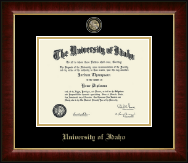 University of Idaho Masterpiece Medallion Diploma Frame in Murano
