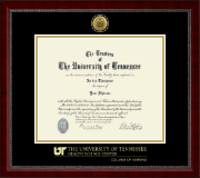 The University of Tennessee Health Science Center Memphis Gold Engraved Medallion Diploma Frame in Sutton