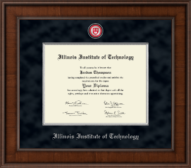 Illinois Institute of Technology diploma frame - Presidential Masterpiece Diploma Frame in Madison