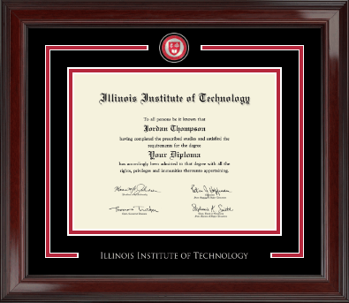 Illinois Institute of Technology diploma frame - Showcase Edition Diploma Frame in Encore