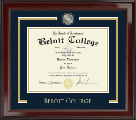Beloit College Showcase Edition Diploma Frame in Encore