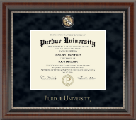 Purdue University diploma frame - Regal Edition Diploma Frame in Chateau