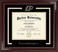 Purdue University diploma frame - Spirit Medallion Diploma Frame in Encore