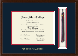 Tassel & Cord Diploma Frame