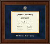 Madonna University Presidential Masterpiece Diploma Frame in Madison