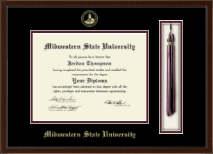 Tassel & Cord Diploma Frame