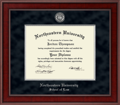 Northeastern University diploma frame - Presidential Masterpiece Diploma Frame in Jefferson