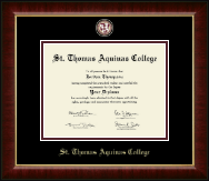 St. Thomas Aquinas College Masterpiece Medallion Diploma Frame in Murano