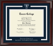 Touro College Law diploma frame - Showcase Edition Diploma Frame in Encore