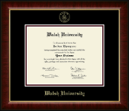 Walsh University Gold Embossed Diploma Frame in Murano