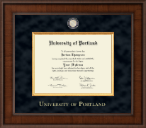 University of Portland Presidential Masterpiece Diploma Frame in Madison