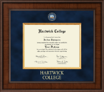 Hartwick College Presidential Masterpiece Diploma Frame in Madison